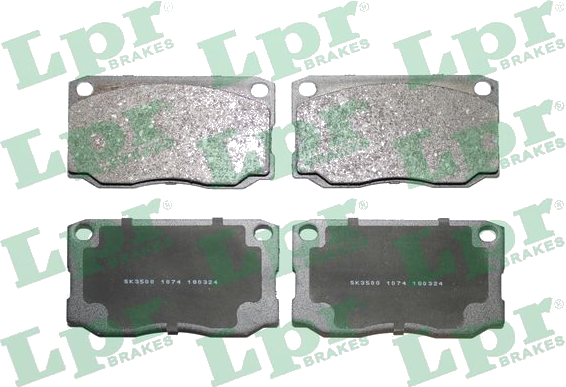 05P1074 Jeu de plaquettes de frein à disque — LPR 05P1074