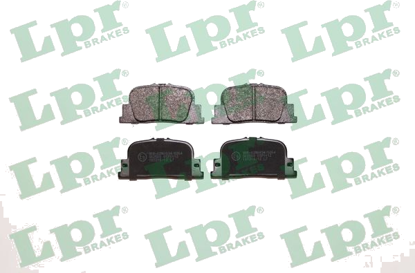 05P1112 Jeu de plaquettes de frein à disque — LPR 05P1112