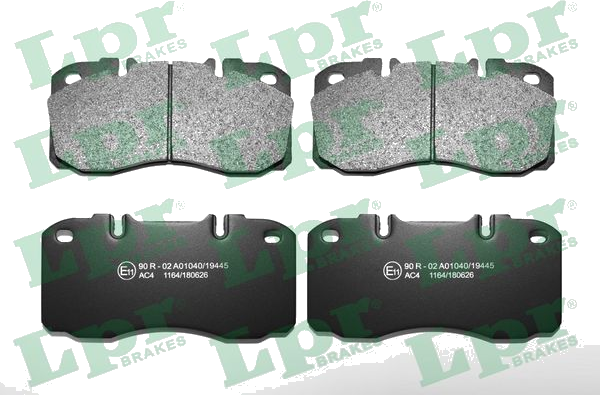 05P1164 Jeu de plaquettes de frein à disque — LPR 05P1164