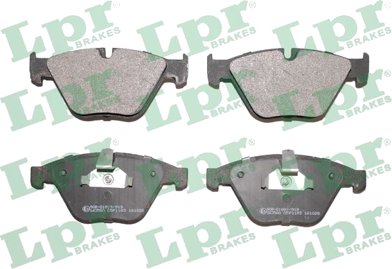 05P1193 Jeu de plaquettes de frein à disque — LPR 05P1193