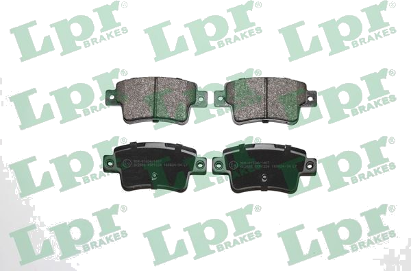 05P1224 Jeu de plaquettes de frein à disque — LPR 05P1224