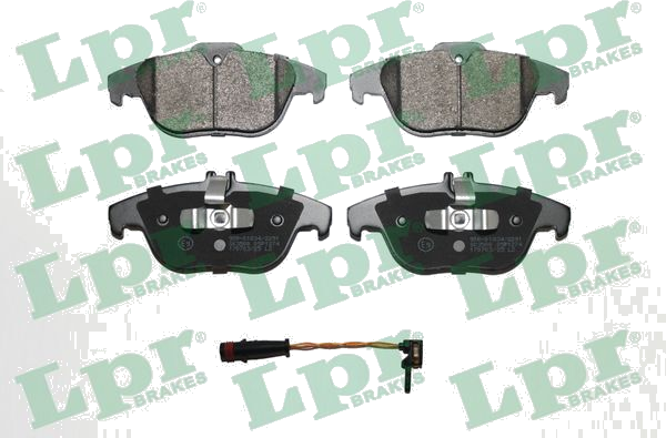 05P1274A Jeu de plaquettes de frein à disque — LPR 05P1274A