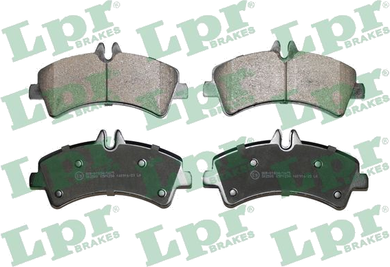 05P1294 Jeu de plaquettes de frein à disque — LPR 05P1294