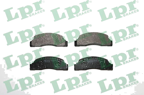 05P142 Jeu de plaquettes de frein à disque — LPR 05P142