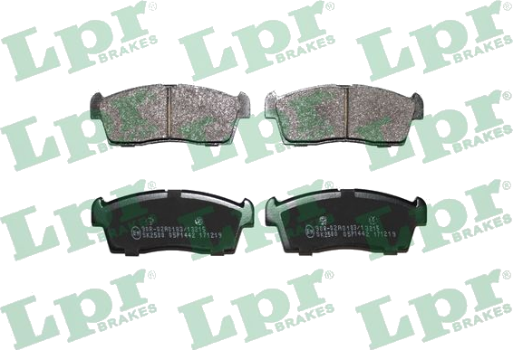 05P1442 Jeu de plaquettes de frein à disque — LPR 05P1442