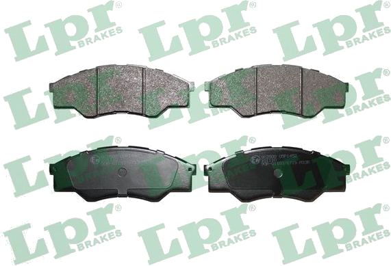 05P1452 Jeu de plaquettes de frein à disque — LPR 05P1452