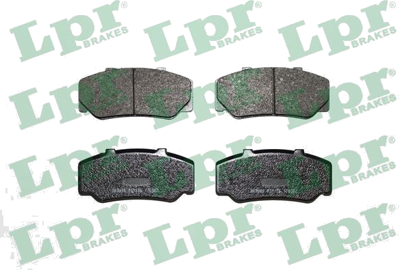 05P156 Jeu de plaquettes de frein à disque — LPR 05P156