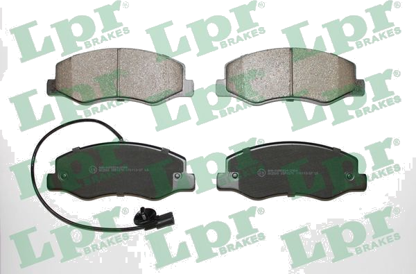 05P1570 Jeu de plaquettes de frein à disque — LPR 05P1570