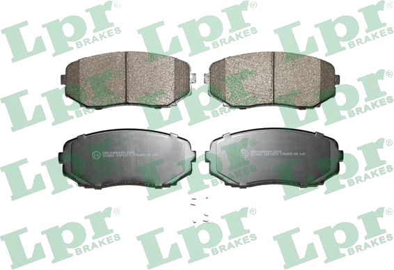 05P1573 Jeu de plaquettes de frein à disque — LPR 05P1573