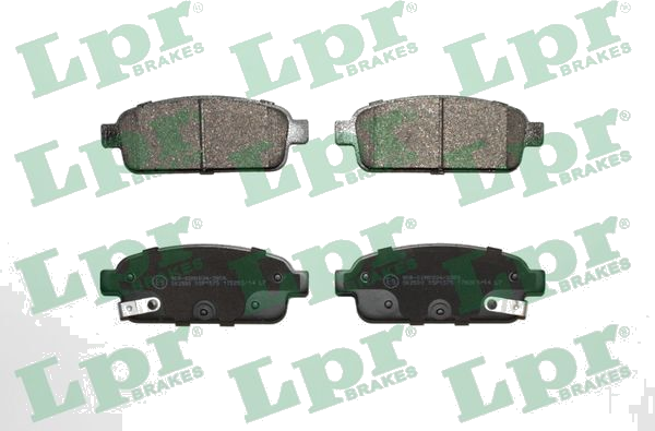 05P1575 Jeu de plaquettes de frein à disque — LPR 05P1575
