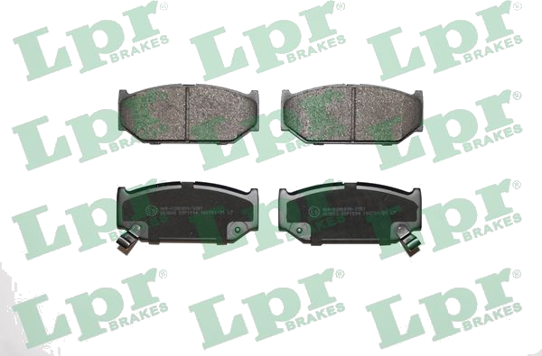 05P1594 Jeu de plaquettes de frein à disque — LPR 05P1594