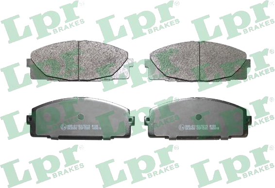 05P1595 Jeu de plaquettes de frein à disque — LPR 05P1595