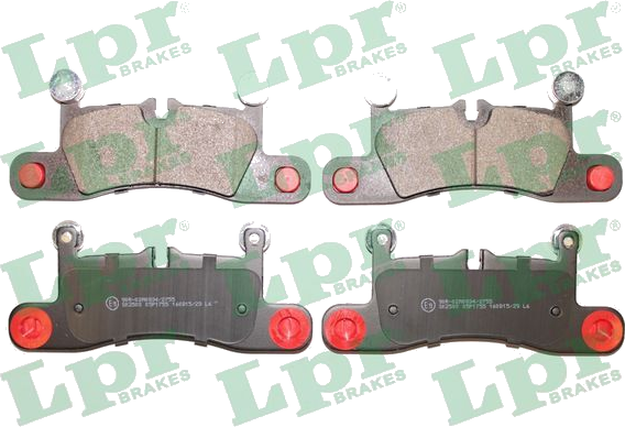 05P1755 Jeu de plaquettes de frein à disque — LPR 05P1755