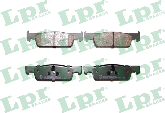 05P1825 Jeu de plaquettes de frein à disque — LPR 05P1825