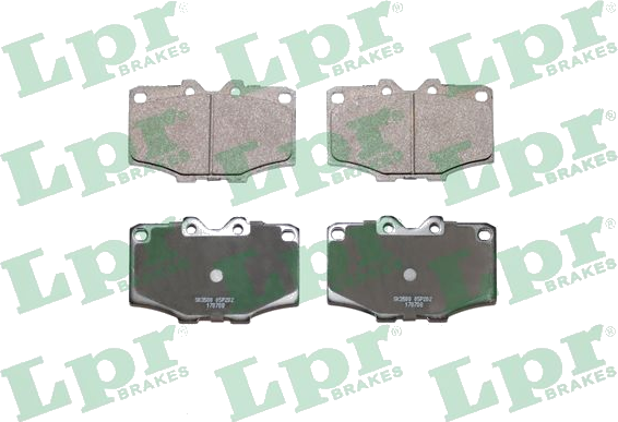05P202 Jeu de plaquettes de frein à disque — LPR 05P202