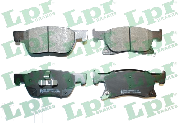 05P2048 Jeu de plaquettes de frein à disque — LPR 05P2048