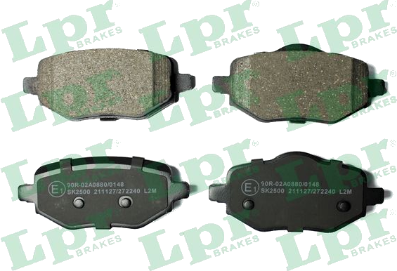 05P2240 Jeu de plaquettes de frein à disque — LPR 05P2240