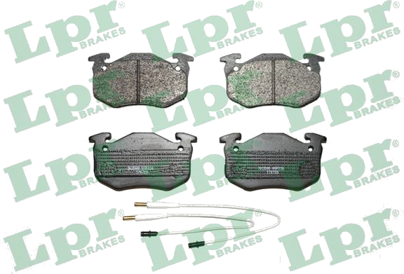 05P230 Jeu de plaquettes de frein à disque — LPR 05P230
