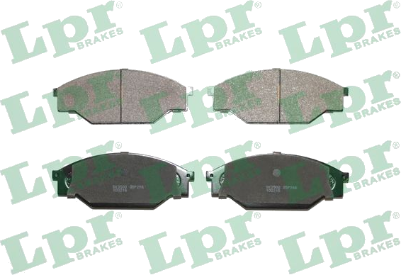 05P266 Jeu de plaquettes de frein à disque — LPR 05P266