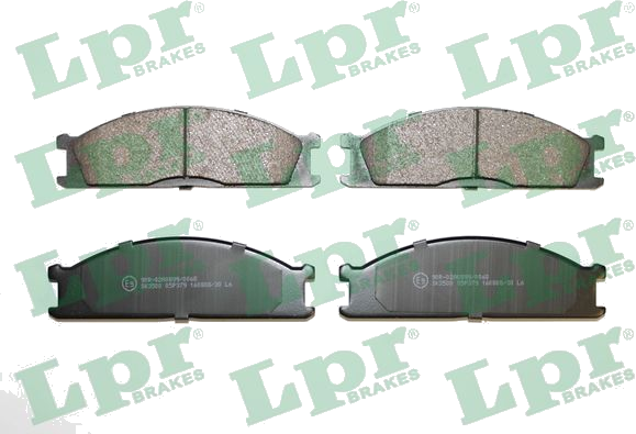 05P379 Jeu de plaquettes de frein à disque — LPR 05P379