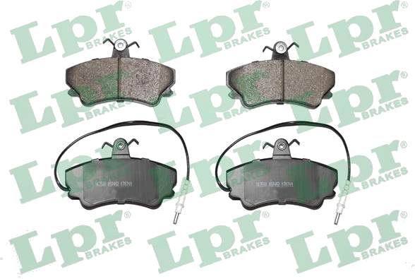 05P452 Jeu de plaquettes de frein à disque — LPR 05P452