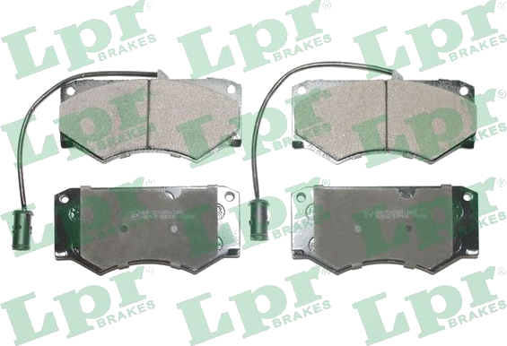 05P499 Jeu de plaquettes de frein à disque — LPR 05P499
