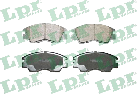 05P550 Jeu de plaquettes de frein à disque — LPR 05P550