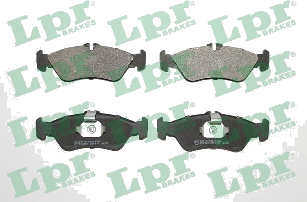 05P610 Jeu de plaquettes de frein à disque — LPR 05P610