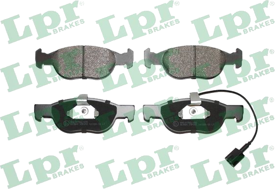 05P652 Jeu de plaquettes de frein à disque — LPR 05P652