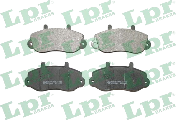 05P663 Jeu de plaquettes de frein à disque — LPR 05P663