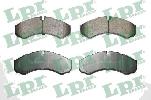 05P684 Jeu de plaquettes de frein à disque — LPR 05P684