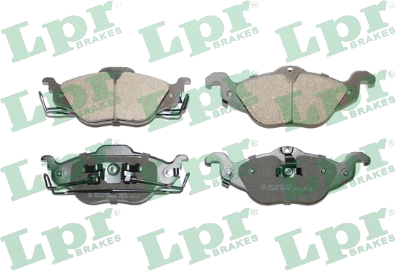 05P698 Jeu de plaquettes de frein à disque — LPR 05P698