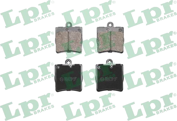 05P726 Jeu de plaquettes de frein à disque — LPR 05P726