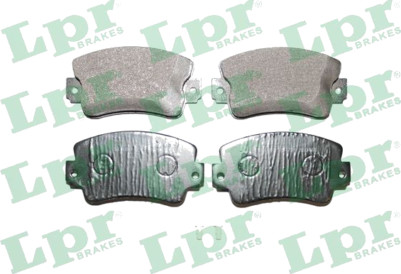 05P731 Jeu de plaquettes de frein à disque — LPR 05P731