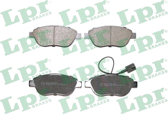 05P764 Jeu de plaquettes de frein à disque — LPR 05P764