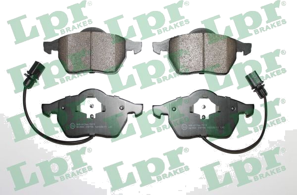 05P790 Jeu de plaquettes de frein à disque — LPR 05P790