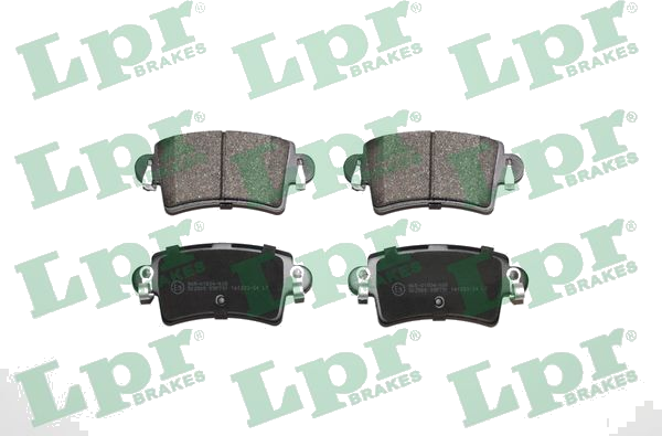 05P791 Jeu de plaquettes de frein à disque — LPR 05P791