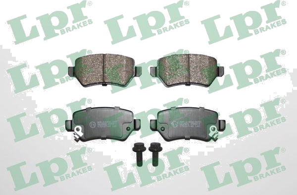 05P811 Jeu de plaquettes de frein à disque — LPR 05P811