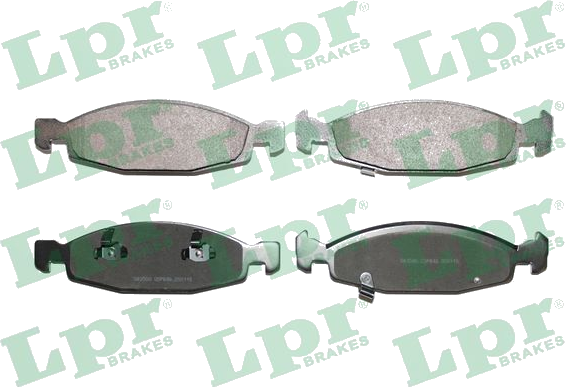 05P840 Jeu de plaquettes de frein à disque — LPR 05P840