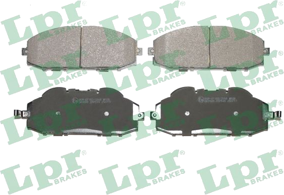 05P845 Jeu de plaquettes de frein à disque — LPR 05P845