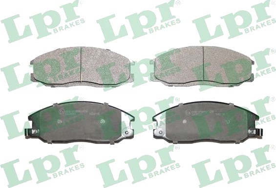 05P860 Jeu de plaquettes de frein à disque — LPR 05P860
