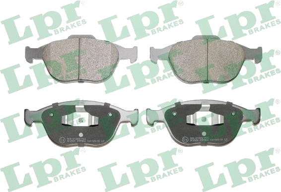 05P906 Jeu de plaquettes de frein à disque — LPR 05P906