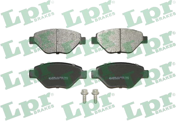 05P910 Jeu de plaquettes de frein à disque — LPR 05P910