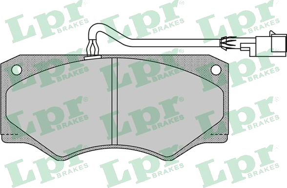 05P962 Jeu de plaquettes de frein à disque — LPR 05P962