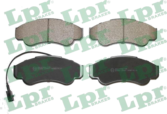 05P967 Jeu de plaquettes de frein à disque — LPR 05P967