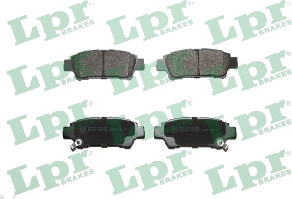 05P996 Jeu de plaquettes de frein à disque — LPR 05P996