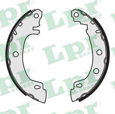 07170 Jeu de mâchoires de frein — LPR 07170
