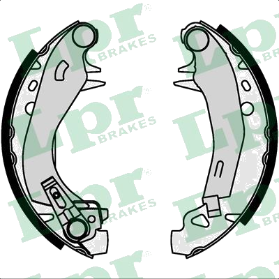 07570 Jeu de mâchoires de frein — LPR 07570