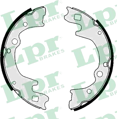 08270 Jeu de mâchoires de frein — LPR 08270