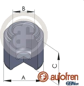 D02527 Piston, Étrier de frein — LTM D02527